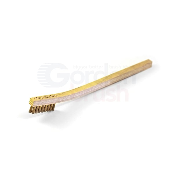3x11 Row 0.016 Static Dissipative Nylon Bristle Al Handle Hand-Laced, PK12